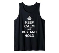 Keep Calm and Buy and Hold - Classique avec Couronne Débardeur