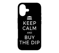 Keep Calm and Buy The Dip Actions Dividendes Bourse Trading Coque pour iPhone 17