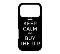 Keep Calm and Buy The Dip Actions Dividendes Bourse Trading Coque pour iPhone 17 Pro