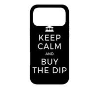 Keep Calm and Buy The Dip Actions Dividendes Bourse Trading Coque pour iPhone 17 Pro Max