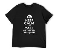Keep Calm and Call The IT Crowd Maurice Moss The IT Crowd TV Show Gift T-Shirt T-Shirt Black S