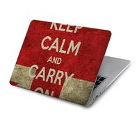 Keep Calm and Carry On Etui Coque Housse pour MacBook Air 13 (2022,2025) - A2681, A3113, A3240