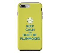 Keep Calm and Dun't Be Flummoxed Yorkshire Dailect Bleu Coque pour iPhone 7 Plus/8 Plus