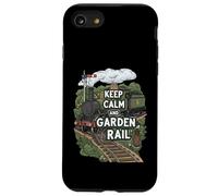 Keep Calm and Garden Rail Model Train Hobbyist Coque pour iPhone SE (2020) / 7/8