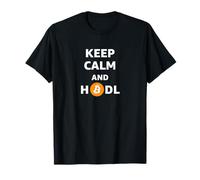 Keep Calm and HODL Bitcoin BTC Crypto Crypto-Monnaie Bitcoin T-Shirt