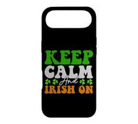 Keep Calm and Irish on | St Patricks Day Coque pour iPhone Air