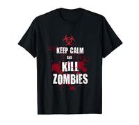 Keep Calm and Kill Zombies for Halloween T-Shirt