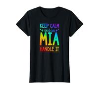 Keep Calm and Let Mia Handle It Chill Prénom T-Shirt