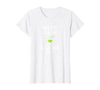 Keep Calm and Science on - Laboratoire de Chimie des Enseignants scientifiques T-Shirt, Femme, Blanc, 3XL