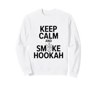 Keep Calm and Smoke Hookah Cool Lover Sweatshirt