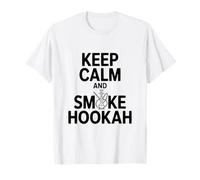 Keep Calm and Smoke Hookah Cool Lover T-Shirt