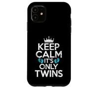 Keep Calm, c'est le seul père jumeau des jumeaux Coque pour iPhone 11