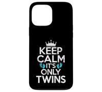 Keep Calm, c'est le seul père jumeau des jumeaux Coque pour iPhone 13 Pro Max