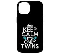 Keep Calm, c'est le seul père jumeau des jumeaux Coque pour iPhone 14