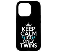 Keep Calm, c'est le seul père jumeau des jumeaux Coque pour iPhone 15 Pro