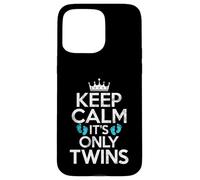 Keep Calm, c'est le seul père jumeau des jumeaux Coque pour iPhone 15 Pro Max