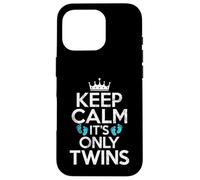 Keep Calm, c'est le seul père jumeau des jumeaux Coque pour iPhone 16 Pro