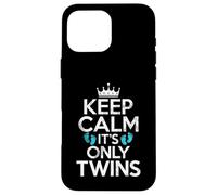 Keep Calm, c'est le seul père jumeau des jumeaux Coque pour iPhone 16 Pro Max