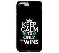 Keep Calm, c'est le seul père jumeau des jumeaux Coque pour iPhone 7 Plus/8 Plus