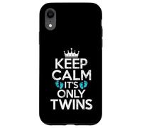 Keep Calm, c'est le seul père jumeau des jumeaux Coque pour iPhone XR