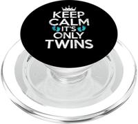 Keep Calm, c'est le seul père jumeau des jumeaux PopSockets PopGrip pour MagSafe