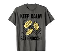 Keep Calm Eat Gnocchi Vintage Grunge Gnocchi pour amateurs de gnocchis T-Shirt