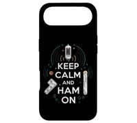 Keep Calm Ham on Radio Operator Amateur Radio Tube Coque pour iPhone Air