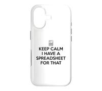 Keep Calm I Have A Spreadsheet for That Coque pour iPhone 17