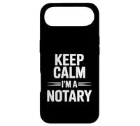 Keep Calm I'm a Notary Public Fun Office Humour Coque pour iPhone Air