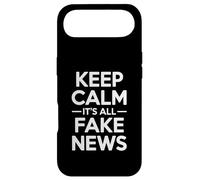 Keep Calm It's All Fake News Humour Sarcastique Coque pour iPhone Air