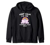 Keep Calm Je suis Le Frère Gay Dont Tout Le Monde Parle Sweat à Capuche