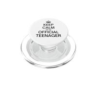 Keep Calm, Je suis Un Adolescent Officiel, drôle, Anniversaire de 13 Ans PopSockets PopGrip pour MagSafe
