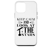 Keep Calm Look at Stars Astrologie Astronomie Stargazing Coque pour iPhone 12 Mini