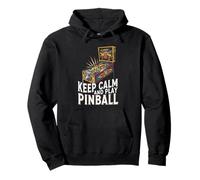 Keep Calm Pinball Machine Retro Arcade Gamer Sweat à Capuche