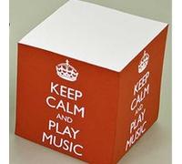 Keep Calm Play Music Red Memo Block (Keep Calm and Play Music) - [Version Originale] Inconnu (Auteur)