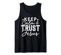 Keep Calm Trust Jesus Débardeur