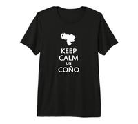 Keep Calm Un Cono SOS Venezuela Dictadura Cadeau T-Shirt Haut de Gamme
