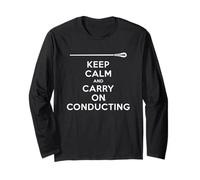 Keep Calm Une Blague Drôle Directeur Musical de Brass Band Manche Longue