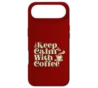 Keep Calm with Coffee Calme - Calme-toi avec Une Tasse de café Coque pour iPhone Air