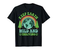 Keep Earth Wild and Thriving Planet Environmental T-Shirt