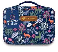 Keep>Going Grande trousse de premiers soins Keepgoing pour enfants - Kit de premiers secours de 270 pièces pour voiture, maison, chambre à coucher et bateau avec bandages