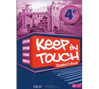 Keep in touch 4eme student's book senegal - Collectif - Edicef - relié - Livre