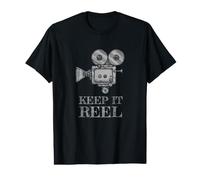 Keep It Bobine pour Les Fans de cinéma, Les étudiants et Les cinéastes T-Shirt Graphique avec Valeur