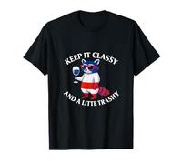 Keep It Classy and a Little Trashy 4th of July Raton Laveur T-Shirt