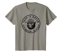 Keep It Green! Help Prevent Wildfires Vintage Smokey Bear T-Shirt, Enfant, Ardoise, 4 Ans