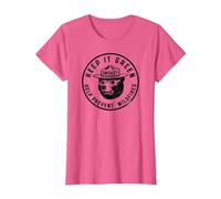 Keep It Green! Help Prevent Wildfires Vintage Smokey Bear T-Shirt, Femme, Rose Chiné, XL