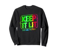 Keep it lit But Like Politely Sweatshirt