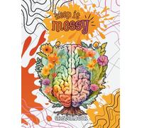 "Keep It Messy" Sketchbook: Doodle Book for Adults and Teens with Subtle Frames, 120 Pages for Creative Stress Relief