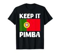Keep It Pimba - Portugal Flag Pride Musique pop portugaise T-Shirt