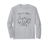 Keep It Simple Feu de Camp Amoureux de la Nature Tente Manche Longue